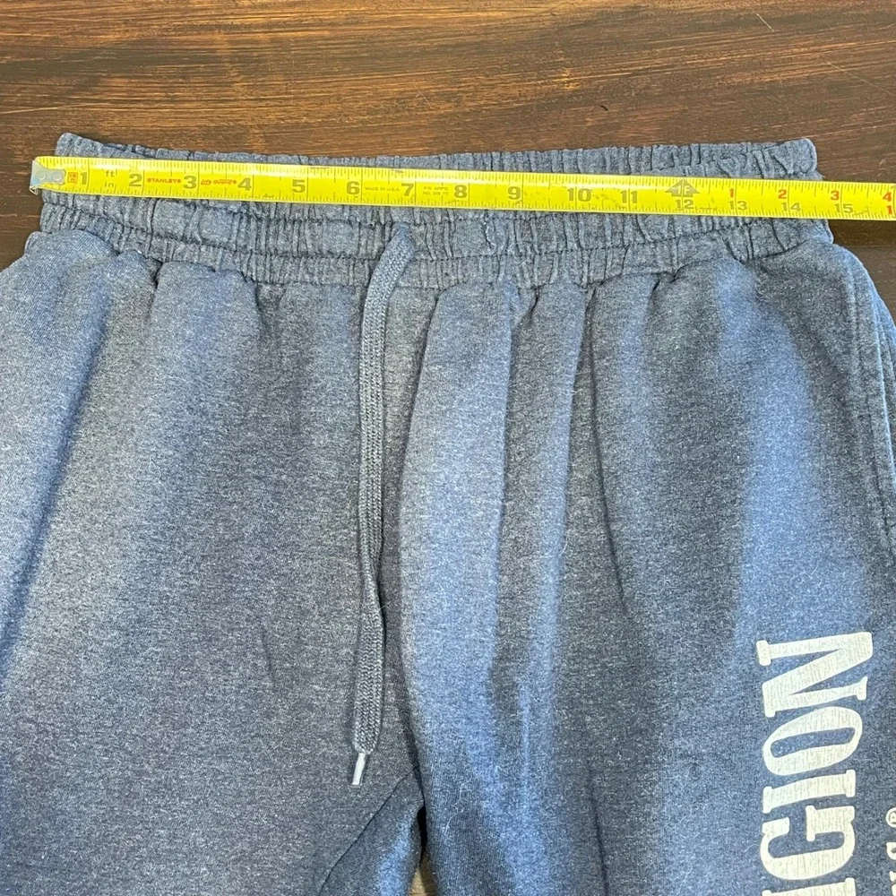 True‎ Religion Brand Mens Sweatpants Joggers Navy Blue Logo Elastic Waist